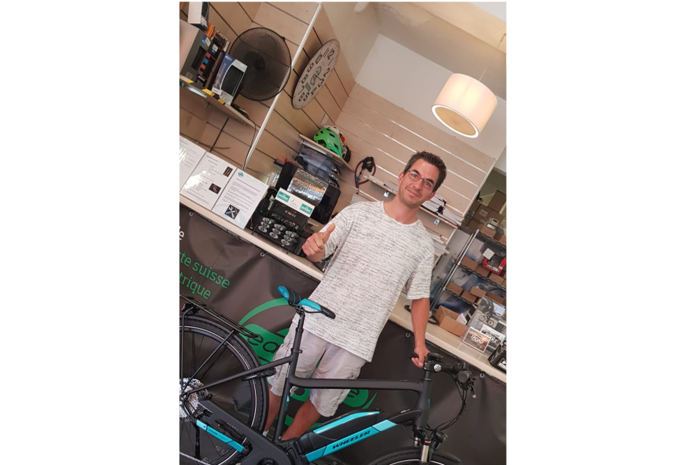 Wake-up-and-run - Bravo &agrave; Michel d'avoir gagn&eacute; le Wheeler i-Vision PW-TE